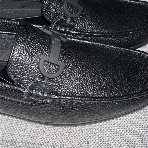 Beverly Hills PC 12 Black BRUNSWICK Faux Leather Loafers Driver Moccasins